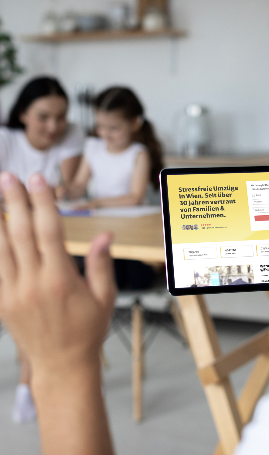 2 Monate vor dem Umzug