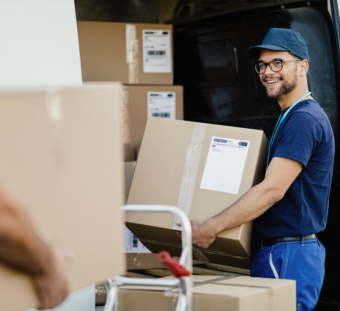 Packen für den Umzug