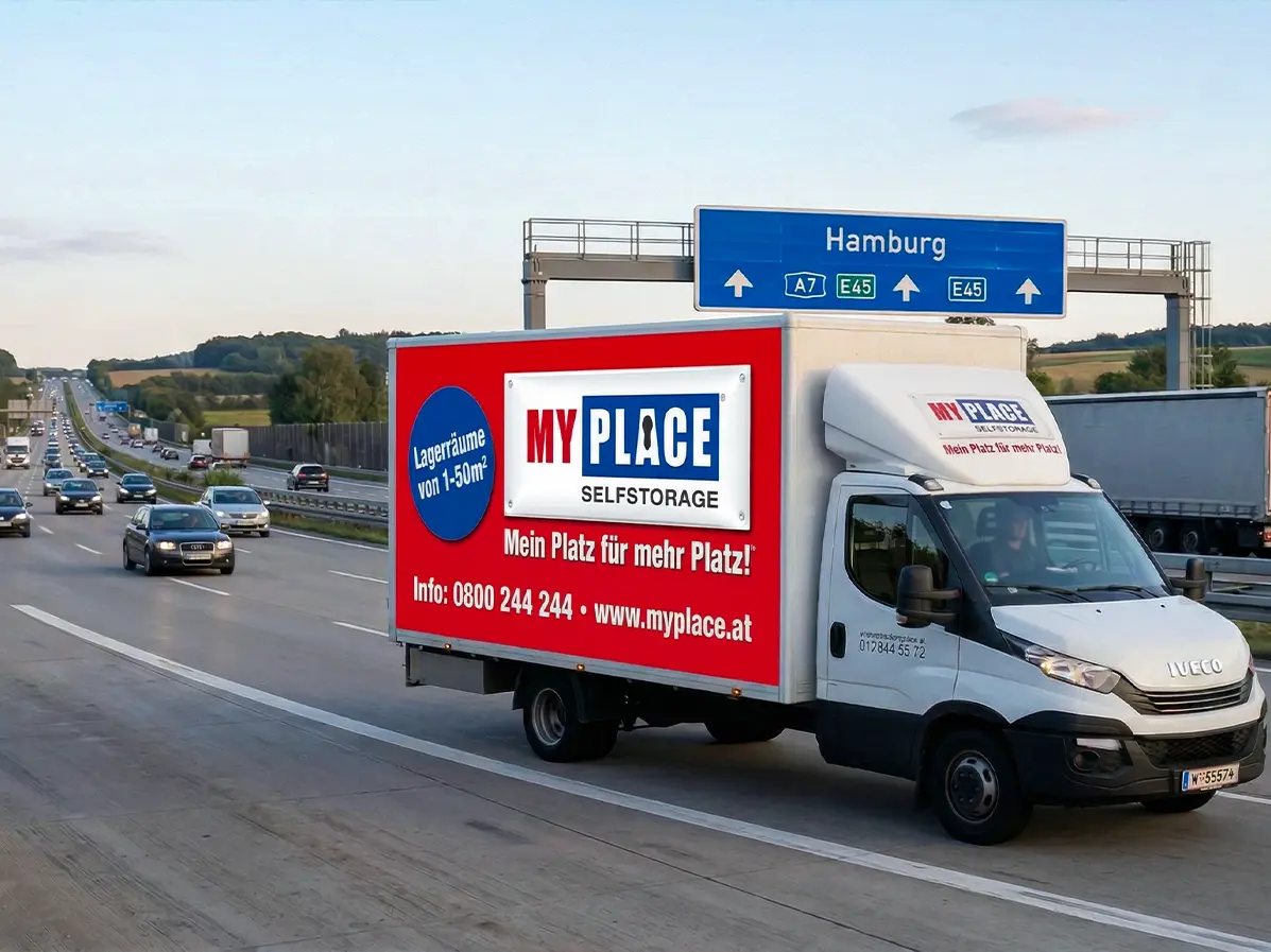 Bereit für einen Umzug von Wien nach Hamburg