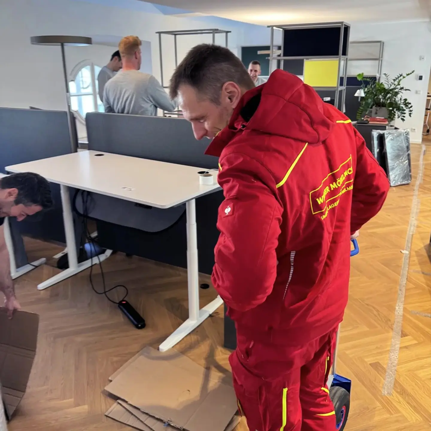 Büroumzug Wien Möbelpacker