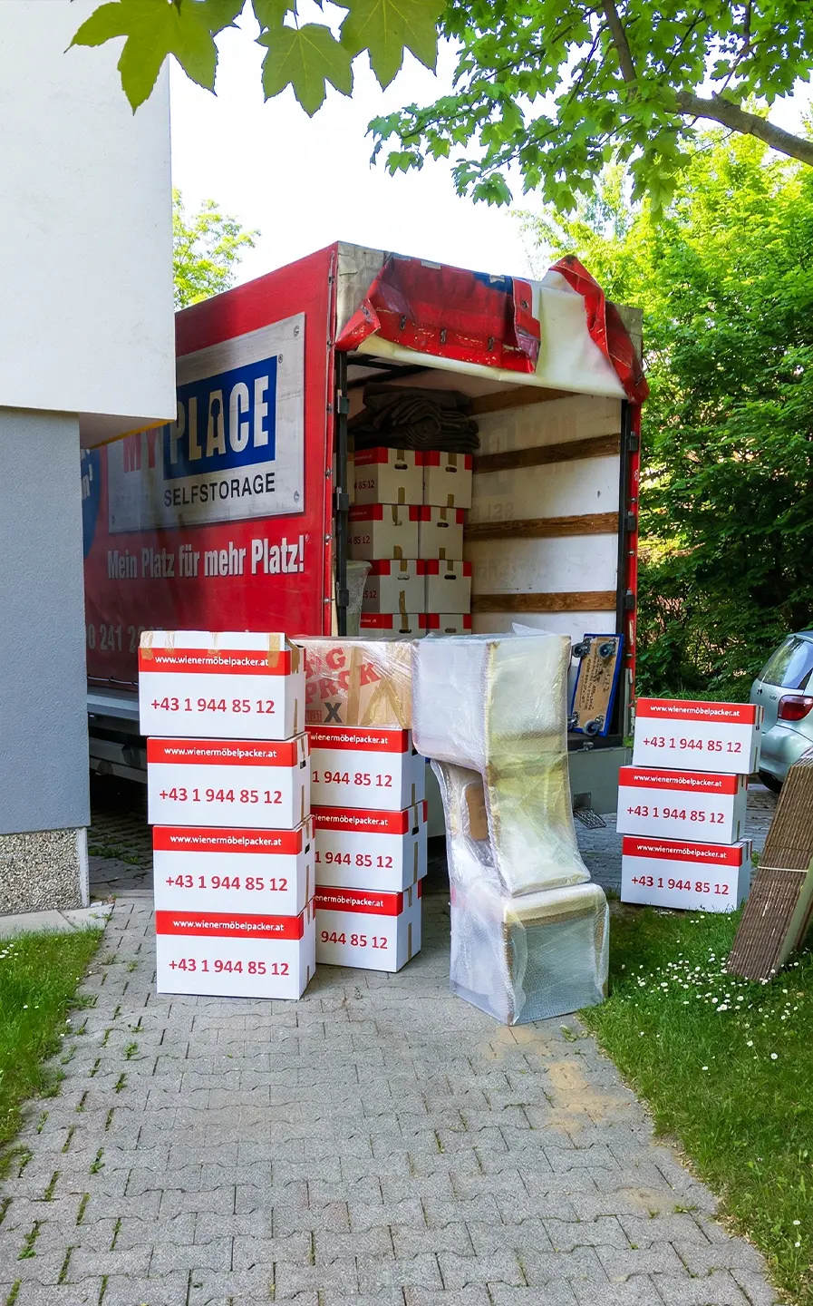 Großer Abverkauf nach einem großen Umzug