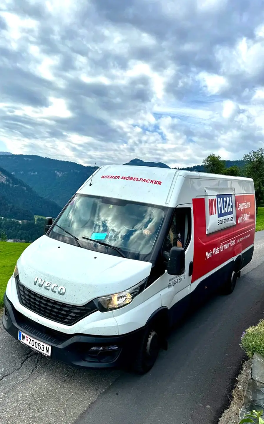 LKW auf dem Weg nach Graz