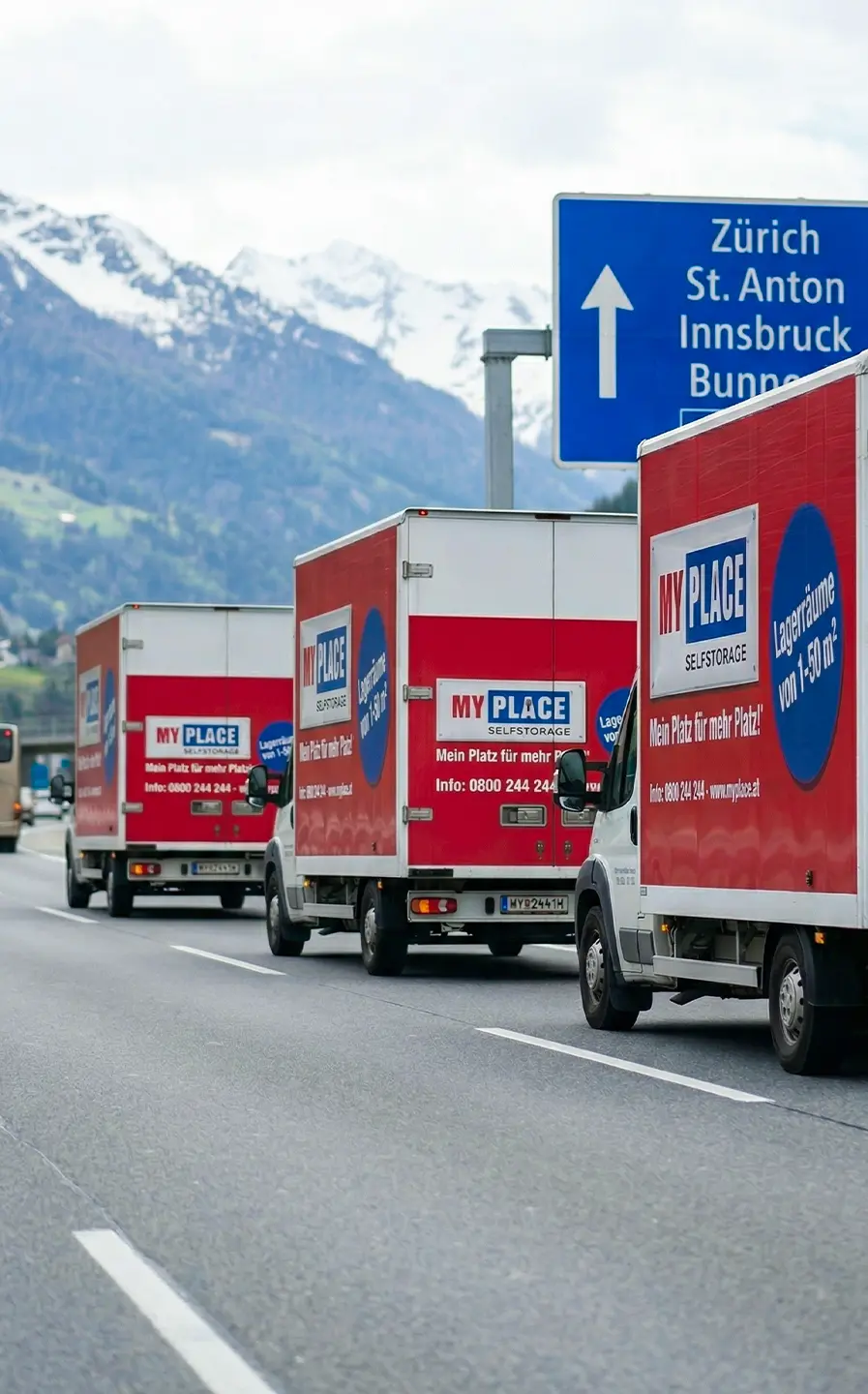 Möbeltransport Wien Zürich LKW