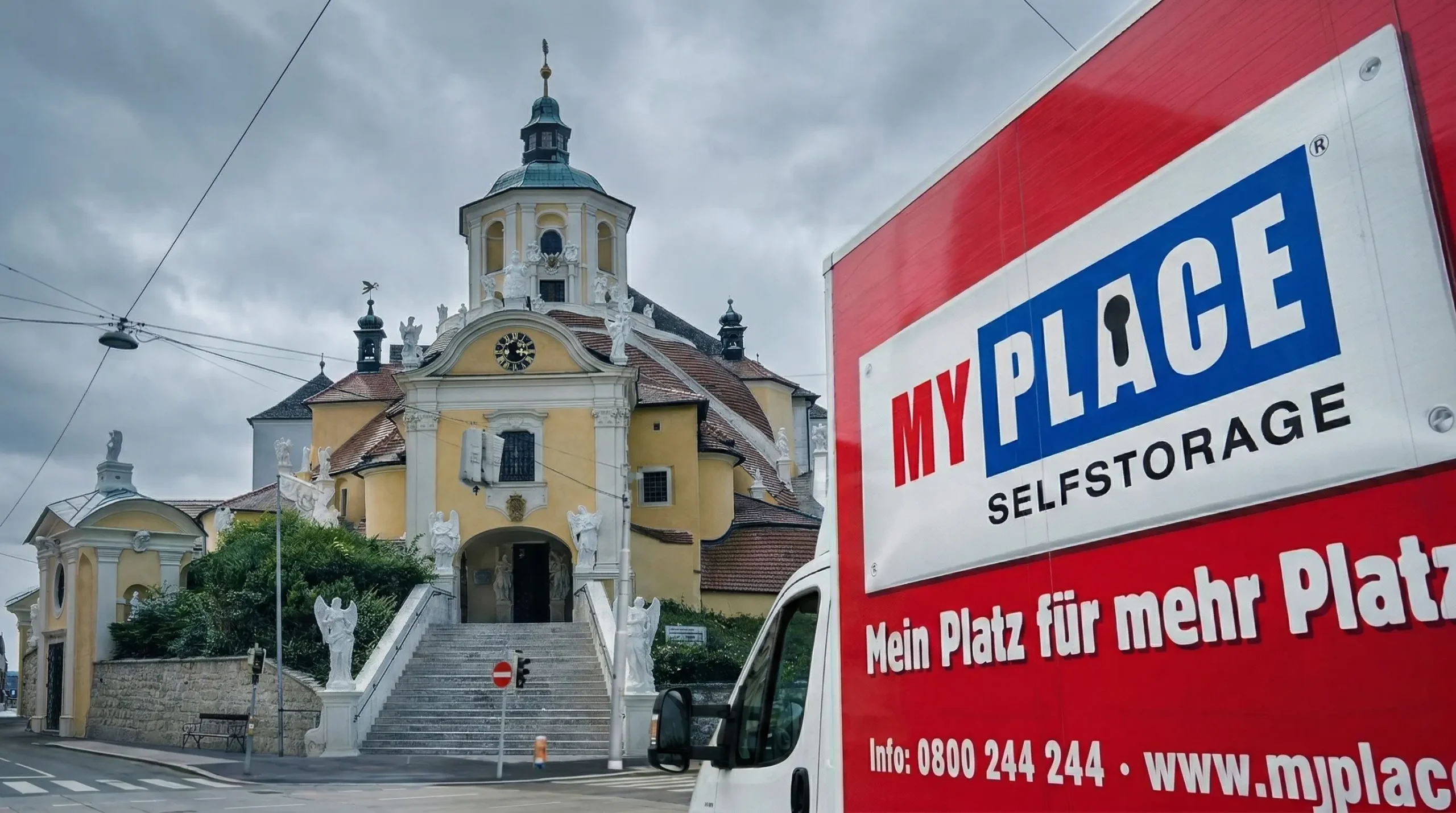 Professional Truck with New Background