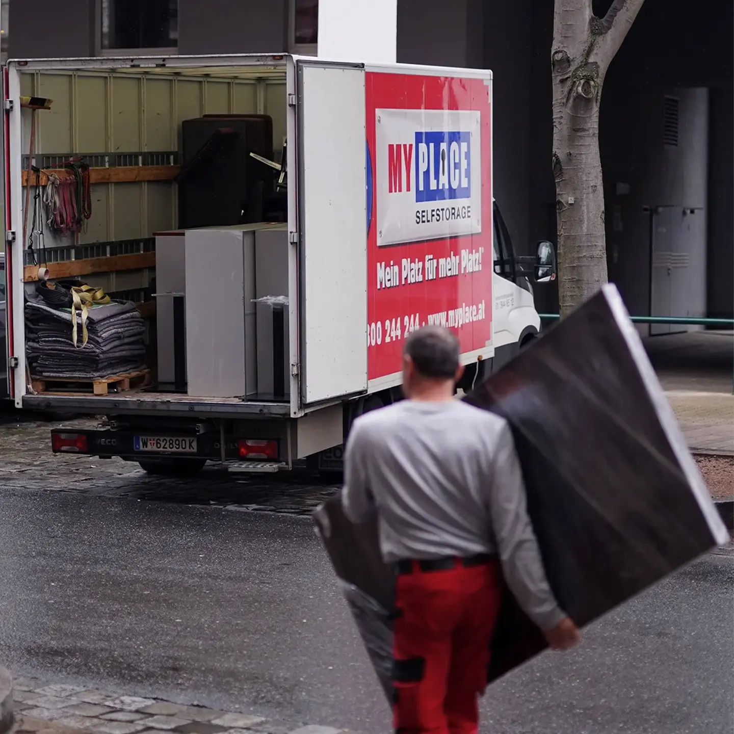 Umzug Wien Linz Transporter