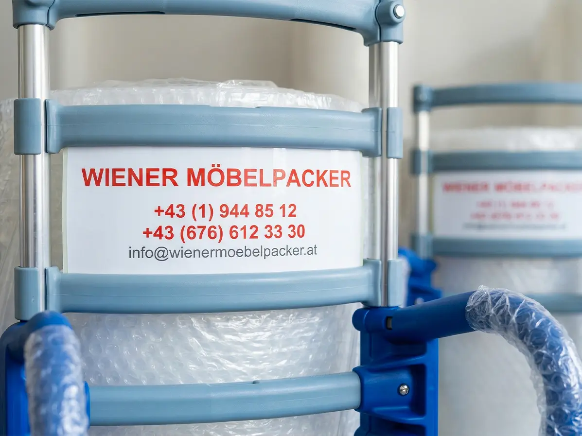 Umzugsteam beim Möbeltragen