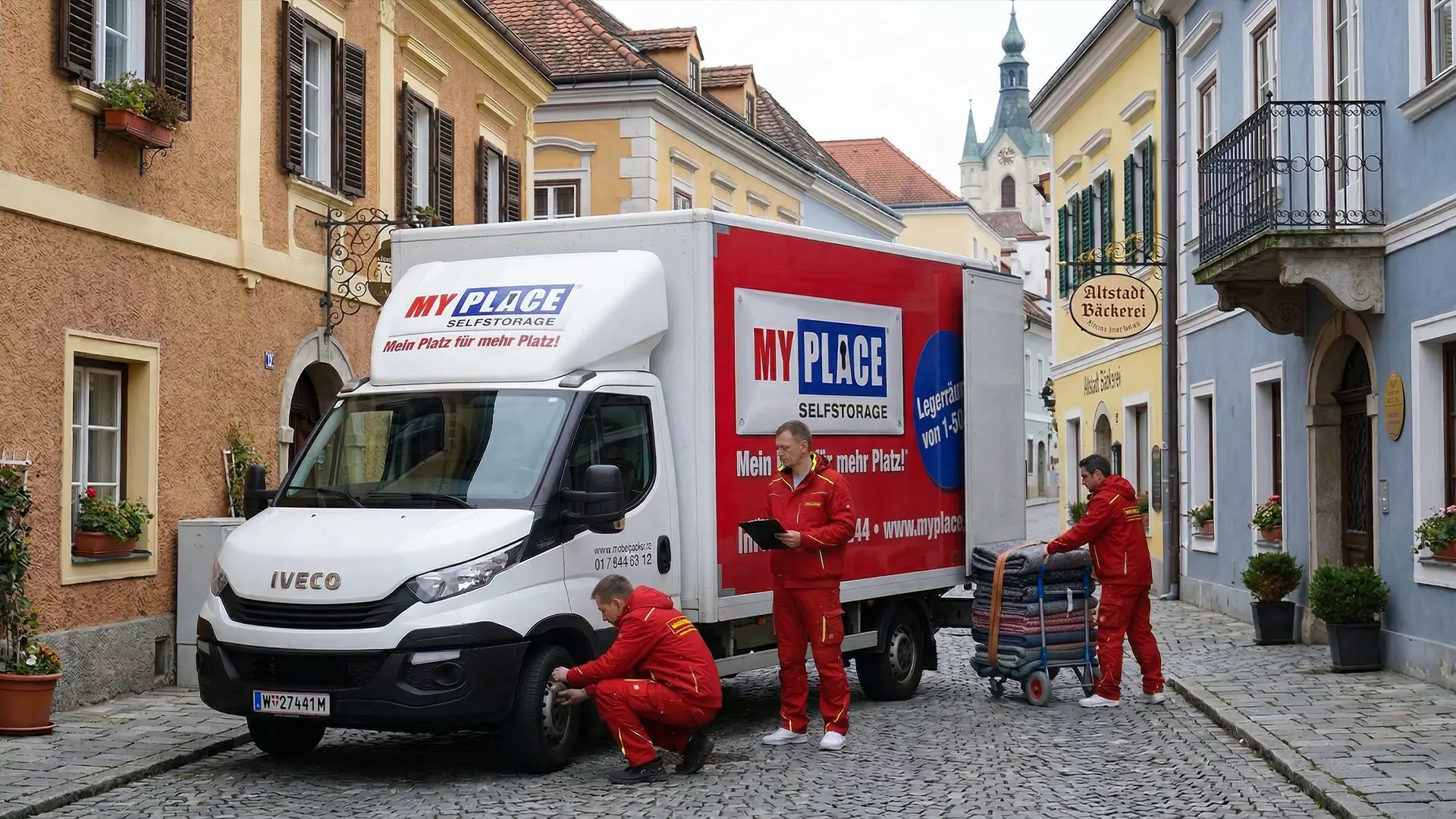 Unsere Möbelpacker in Krems an der Donau