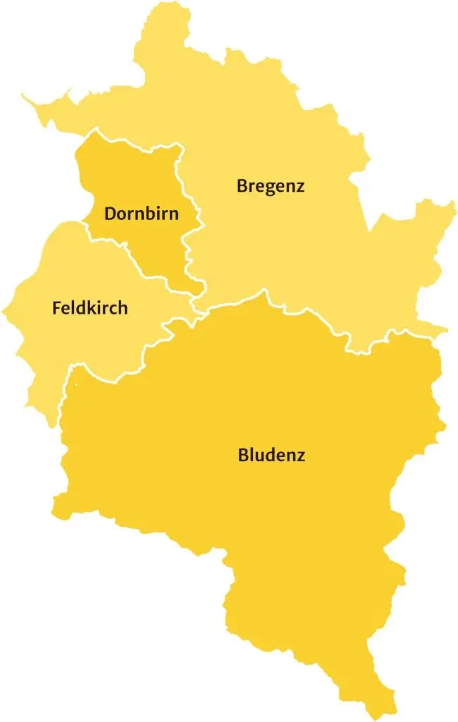 Vorarlberger Bezirke