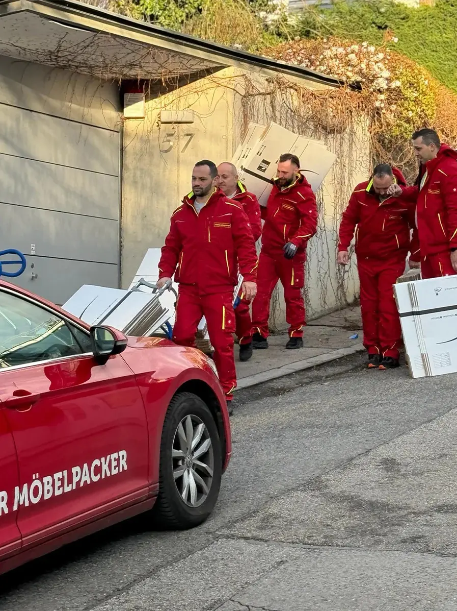 Ankunft in München – der Umzug beginnt