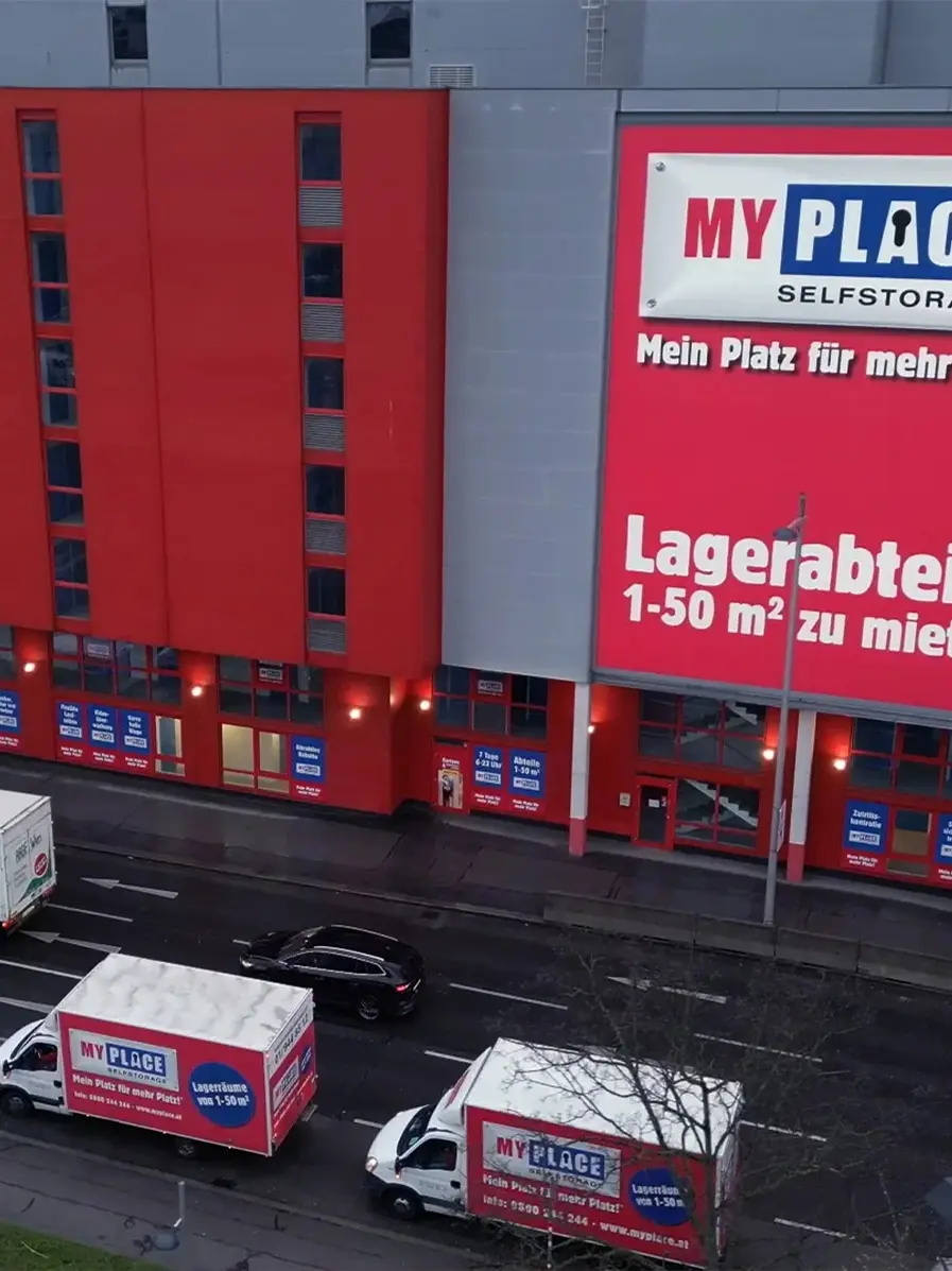 Selfstorage in Wien während des Umzugs