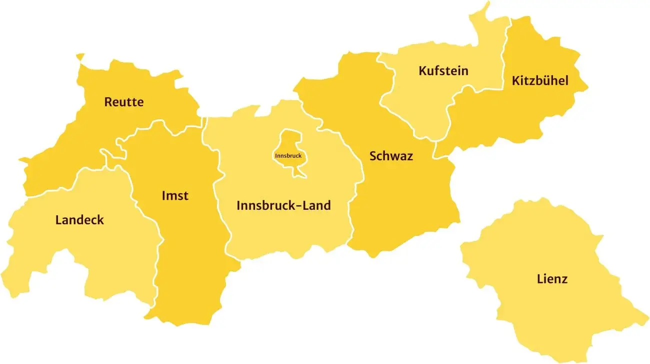 Tirol Innsbruck-Stadtteile