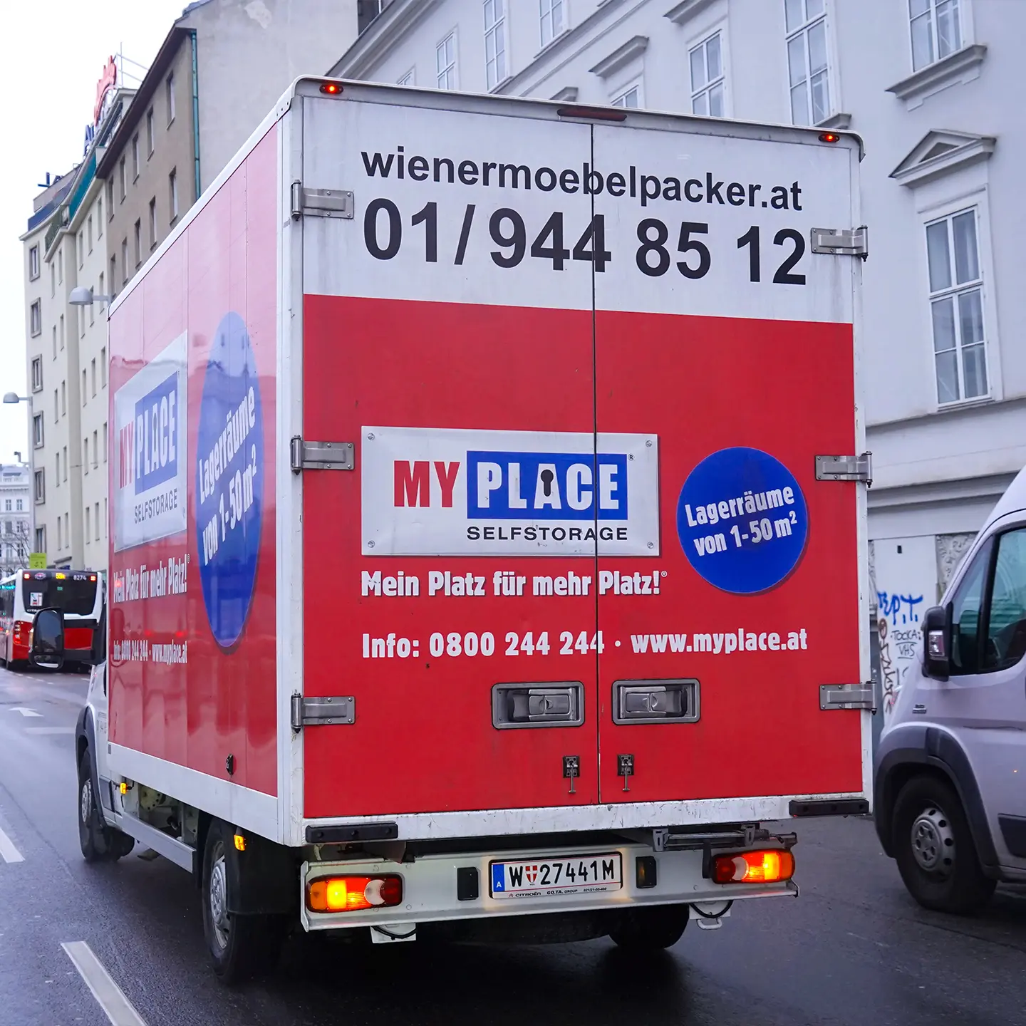 Umzuge nach und in Italien