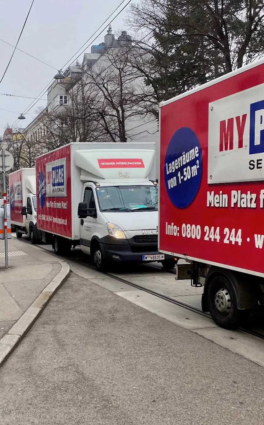 Umzugsservice im Einsatz Wien Berlin