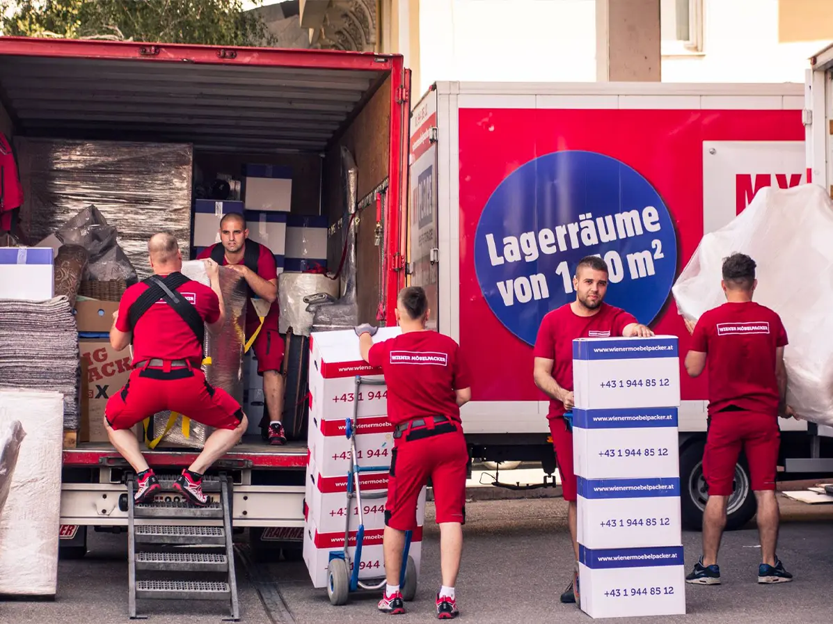 Unser Team ist bereit für die Lagerung