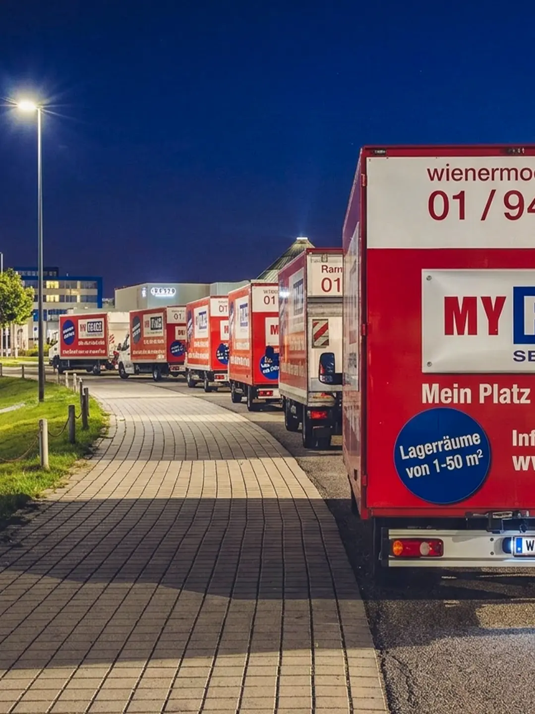 Unsere Umzugswagen in Wien