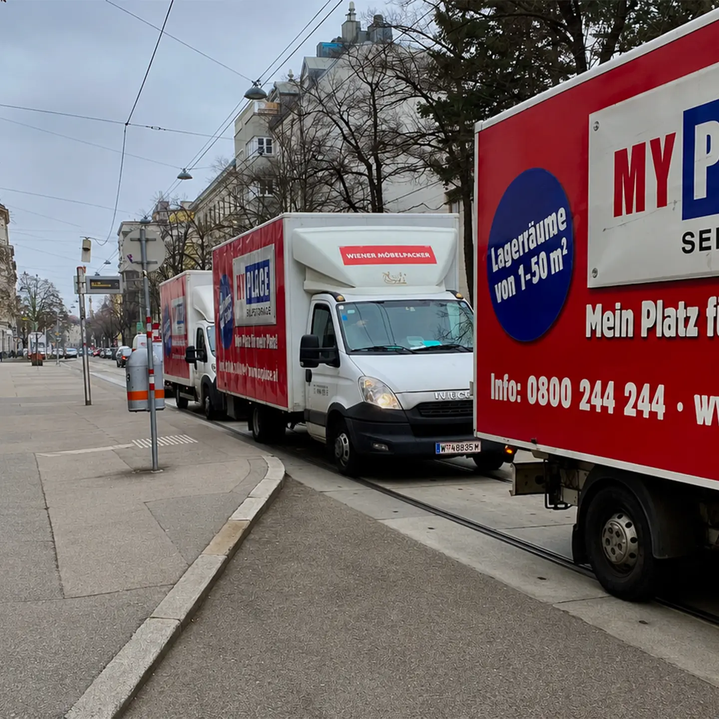 Umzüge in letzter Minute beginne