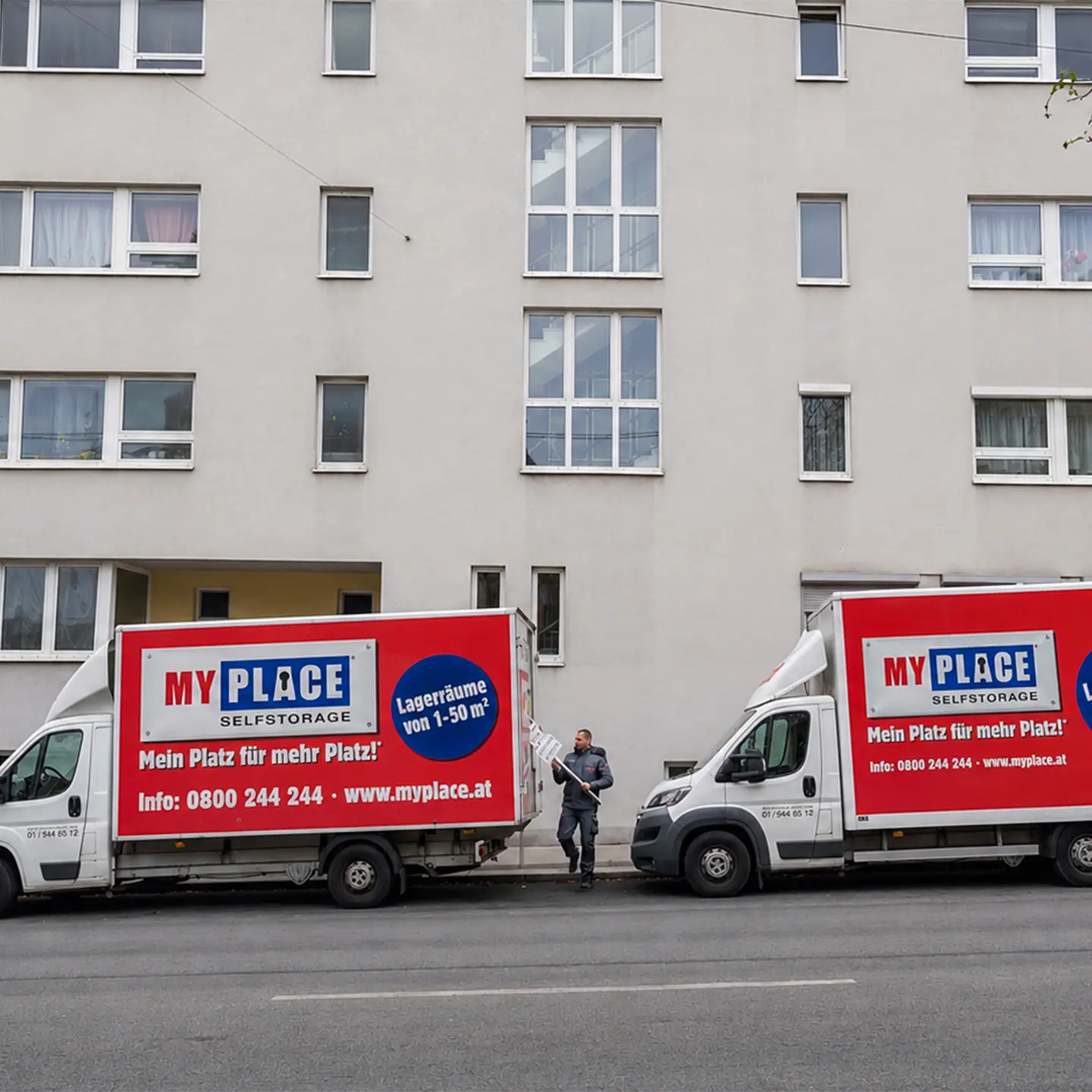 Umzugswagen für kurzfristige Umzüge in Wien