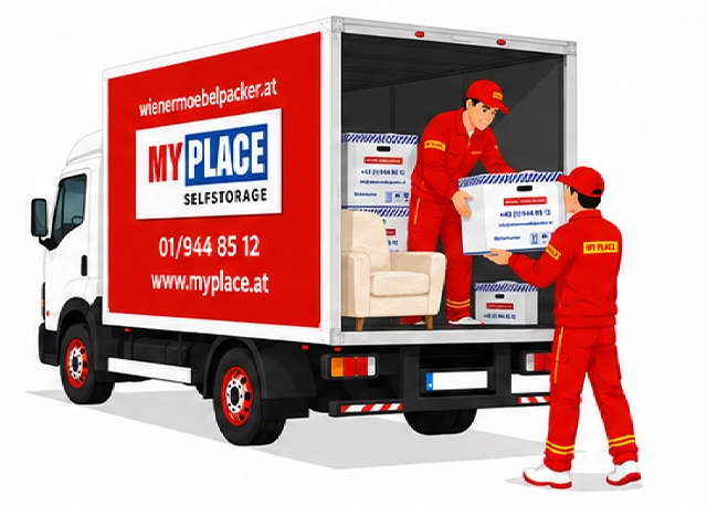 Beladung des Transporters