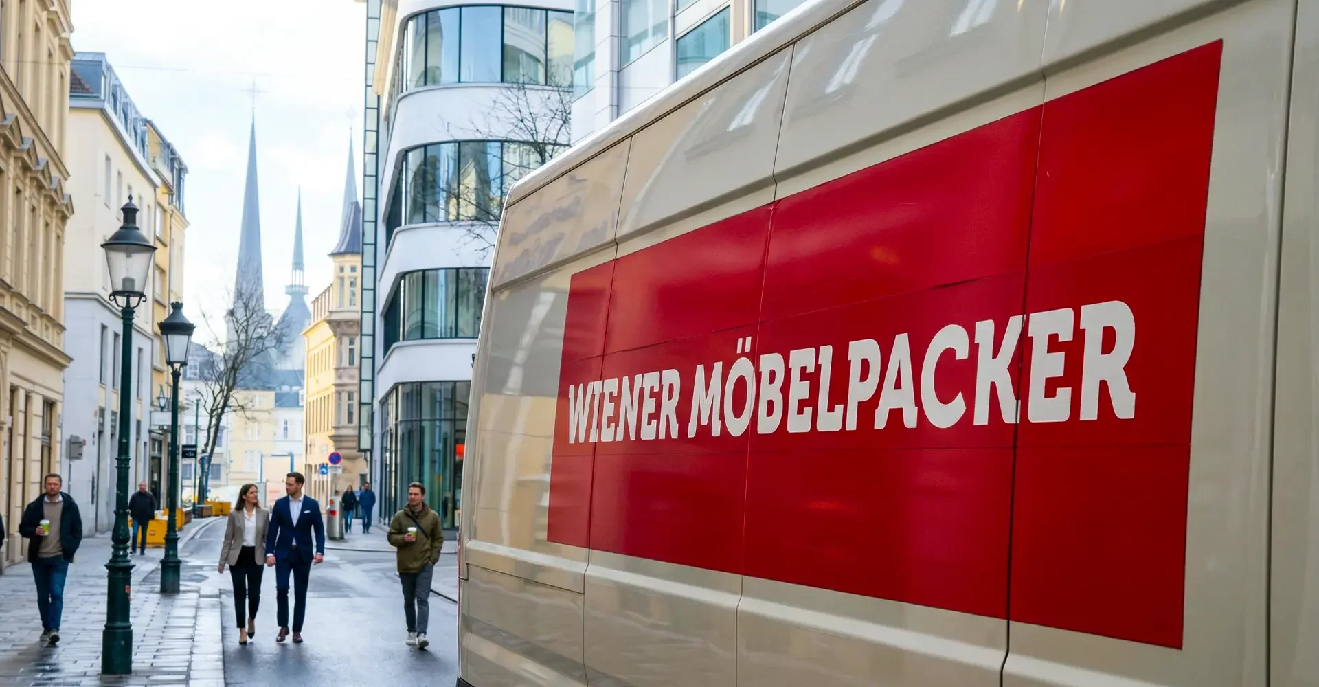 LKW mit Umzugsgut bereit