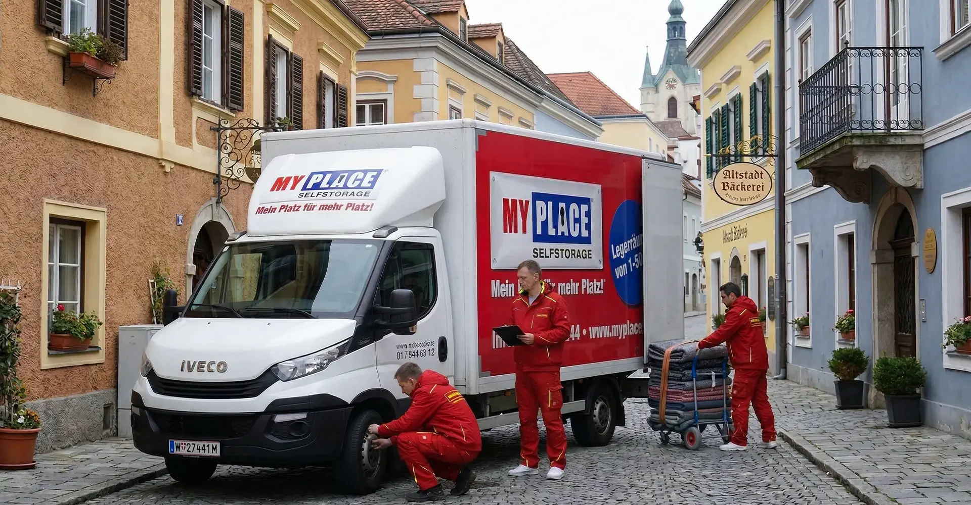 Unsere Möbelpacker in Krems an der Donau