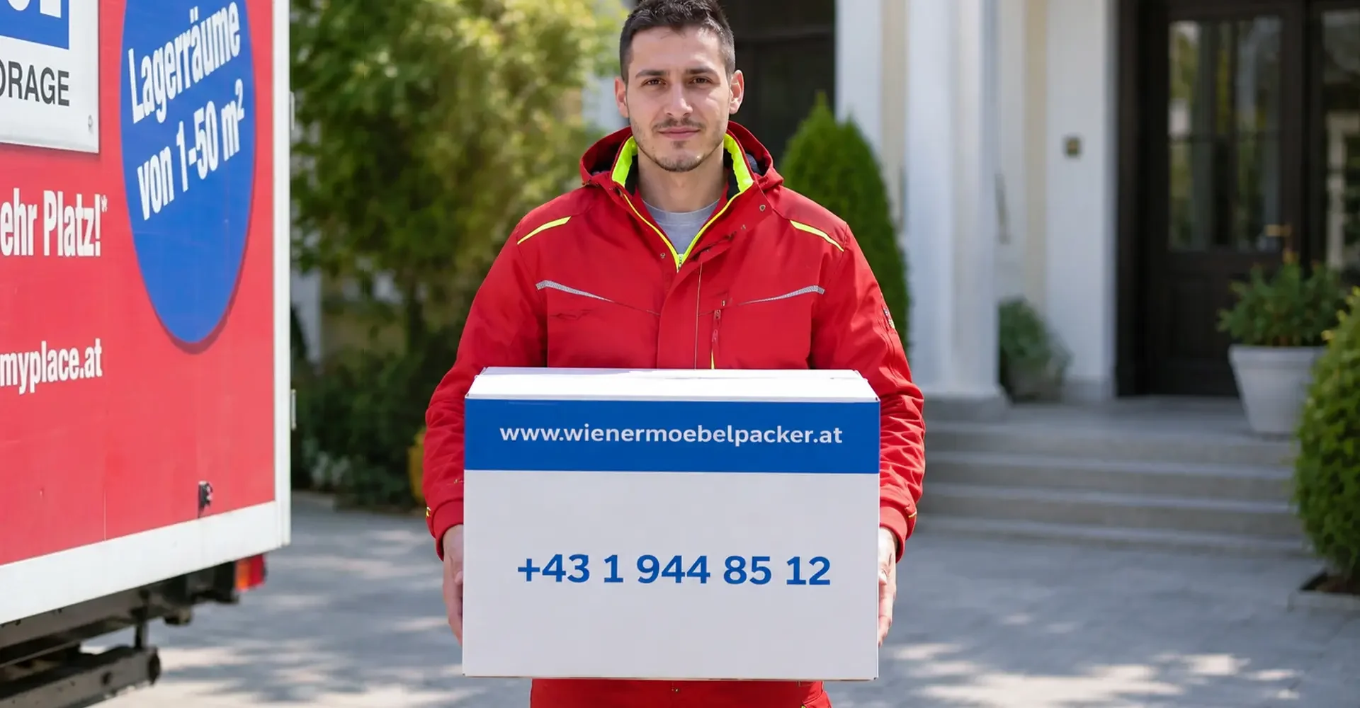 Wiener Umzugsfirma beim Umzug